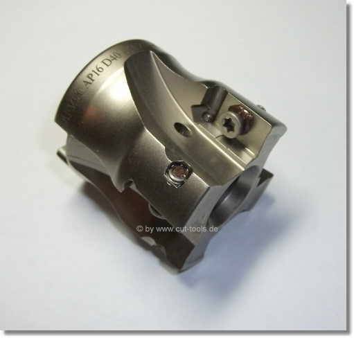 Shoulder milling cutter for inserts APKT 1604