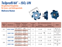 S200 F G60 - GEWINDEFRÄSPLATTE VERTIKAL 60°