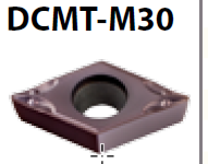 DCMT 11T304 - M30 - inserts for turning
