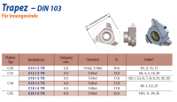 C10 I 2 TR - Wendeplatten zum Gewindefraesen für...